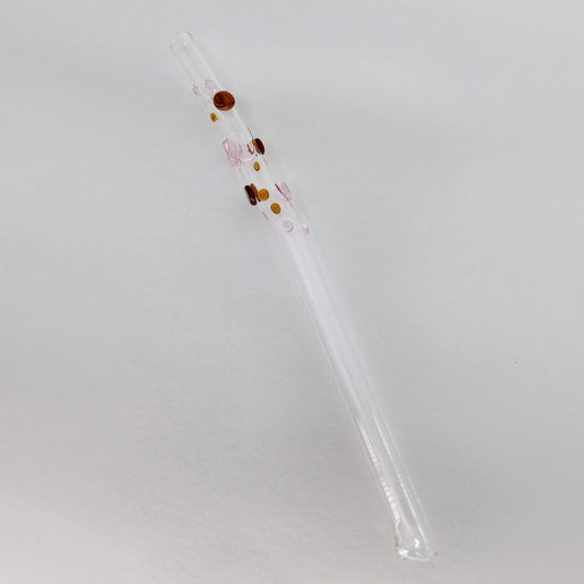 Canudo reutilizável de vidro borossilicato - Bela Aiache